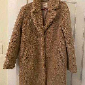 Perfect for winter! Fuzzy coat from GAP